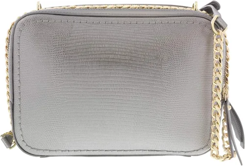 Vista 4 de ROBERTO CAVALLI HXLPE1 001 - Bolso de hombro gris para mujer Gris