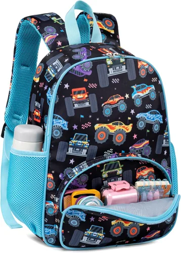 Vista 9 de LOIDOU Mochila para niños pequeños de 15 pulgadas para niños preescolares Kindergarten School Mochila para libros para guardería, guardería