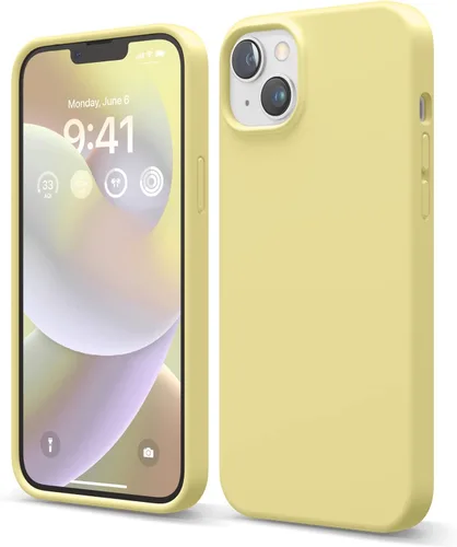 Vista 17 de elago Funda compatible con iPhone 14 Plus, de silicona líquida, funda protectora de cuerpo completo, a prueba de golpes, diseño delgado, forro