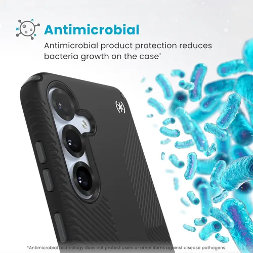 Vista 7 de Speck Funda para Samsung Galaxy S25 Plus, protección contra caídas de 13 pies, agarre antideslizante, funda para Samsung S25 Plus, bisel elevado