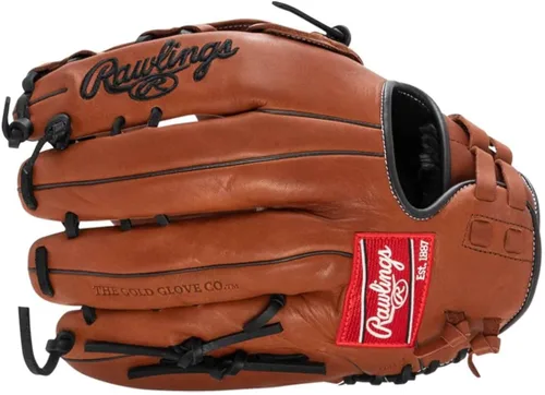 Vista 5 de Rawlings Serie de guantes de sóftbol de lanzamiento lento R9 Tamaños de 13 a 15 pulgadas