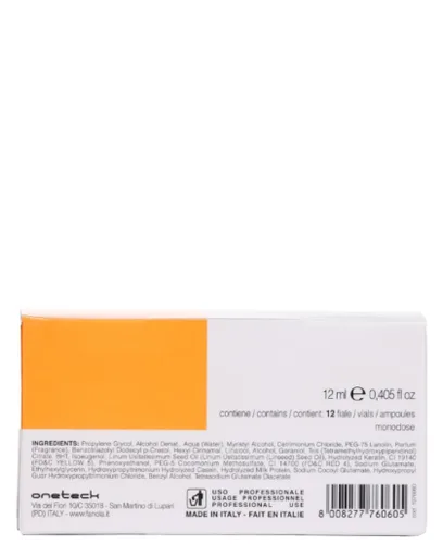 Vista 3 de Fanola Acondicionador sin enjuague reestructurante – Proporciona hidratación profunda y nutrición al cabello seco, estresado y dañado – Fórmula