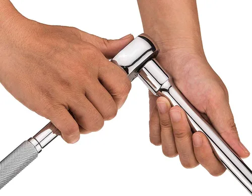 Vista 6 de URREA Extensión de llave de vaso – Extensor de trinquete de 1/2 pulgada y 2-1/2 pulgadas con construcción forjada y acabado de níquel-cromo