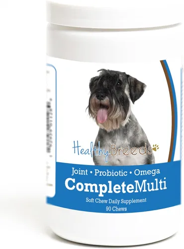 Vista 157 de Healthy Breeds Affenpinscher todo en uno multivitamínico suave masticable 60