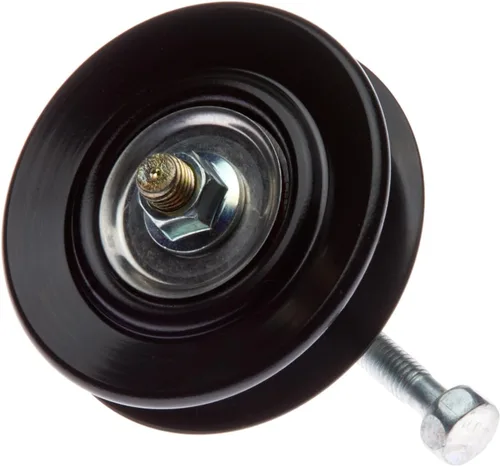 Vista 2 de Polea tensora de la correa de transmisión de accesorios de dirección asistida compatible con Nissan NP300 2.4L L4 GAS 2010 2011 PC-1114032