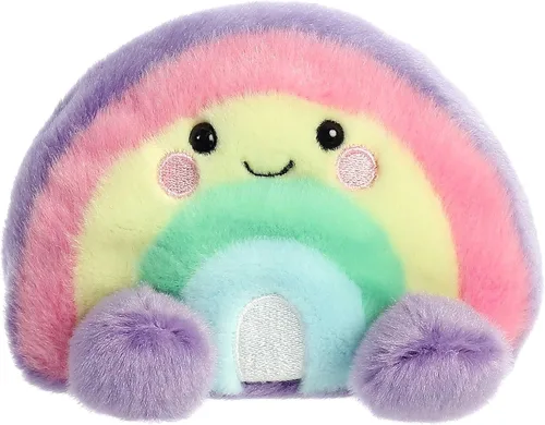 Vista 7 de Aurora® Adorable Palm Pals™ Cinnamon Moose™ - Peluche de muñeco de felpa coleccionable y divertido para niños y coleccionistas adultos - Perfecto