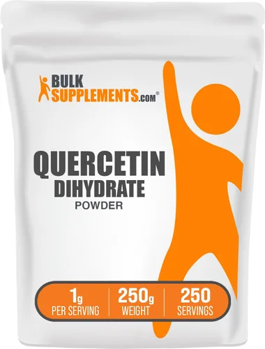 Vista 7 de BulkSupplements. com Quercetin Dihydrate Powder - Suplementos de quercetina, fuente de antioxidantes - Vegano y sin gluten, 0.04 oz por porción