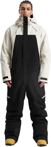 Vista 10 de GSOU SNOW Ski Suit Men Snowsuit One Piece Ski Outfits Jumpsuit Jackets Beige