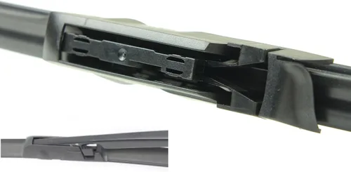 Vista 3 de EURO-BLADES Juego de limpiaparabrisas delantero compatible con Audi A6 C6 2, de fábrica 2005-2011