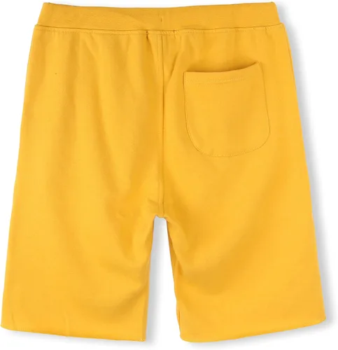 Vista 2 de Shorts casuales para hombre de algodón suave y elástico con forro polar y bolsillos para gimnasio