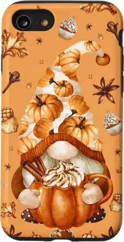 Vista 18 de Thanksgiving Gnome Love Pumpkin Spice Cute Fall Yall Pattern Case for iPhone 17