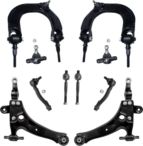 Vista 448 de Detroit Axle - Kit de suspensión frontal de 10 piezas para Dodge Avenger 2008-2014, Chrysler Sebring 2007-2010, 2 brazos de control inferiores, 2