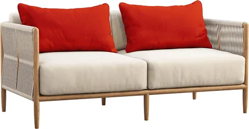 Vista 63 de Funda de almohada lumbar de tela de poliéster para interiores y exteriores, impermeable, rectangular, para todo tipo de clima, para muebles