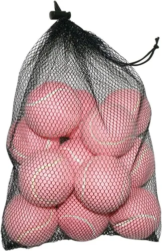 Vista 20 de URBEST Pelota de tenis, 12 paquetes de pelotas de tenis de entrenamiento, pelotas de práctica para jugadores novatos, pelotas de juego para perros
