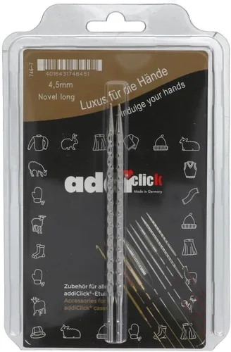 Vista 2 de addi Click Novel Lace Long Tips US 4 (0.138 in)