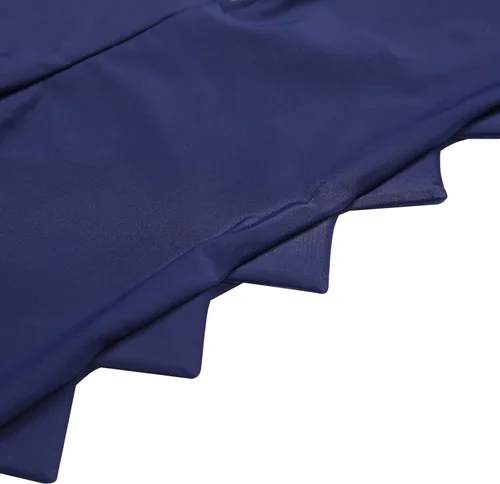 Vista 4 de Traje de baño de una pieza con cremallera para niños pequeños, protección solar de manga corta, dinosaurio