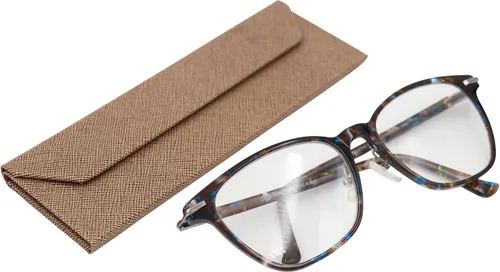 Vista 12 de Real Sic Funda para lentes de sol para hombres y mujeres, soporte magnético plegable para lentes de sol, inspirado en el color sólido