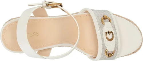 Vista 5 de GUESS Sandalia de cuña Hisley para mujer
