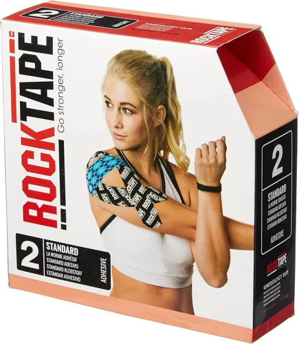 Vista 3 de Rocktape Cinta de kinesiología a granel sin cortar, rollo continuo (el embalaje puede variar)