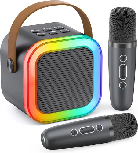 Vista 17 de Mini máquina de karaoke para niños y adultos, 2026, los mejores regalos de cumpleaños para niñas y niños de 3, 4, 5, 6, 7, 8 años, juguetes