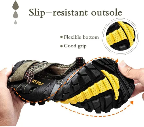 Vista 5 de Zapatos de agua para hombres y mujeres. Secado rápido. Para andar descalzo. Para gimnasia en el agua, natación, para el río. Zapatos para piscina