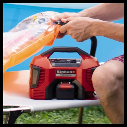 Vista 8 de Einhell - Compresor de aire híbrido Pressito 18V Unidad desnuda