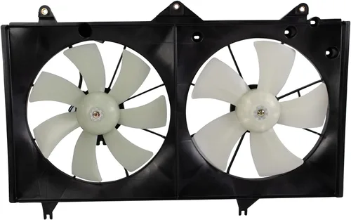 Vista 176 de Conjunto de ventilador de refrigeración dual del radiador TRQ Para Toyota Avalon 2013-2018 Camry 2012-2017 TO3115173