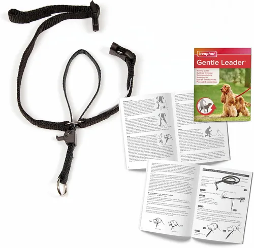 Vista 6 de Beaphar Gentle Leader Collar de cabeza para perros pequeños Deja de tirar de la correa Ayuda de entrenamiento con efecto inmediato Avalado
