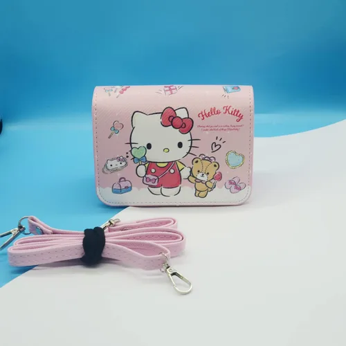 Vista 8 de Rondlaho Bolso cruzado con llavero, Gatito A, Lindo