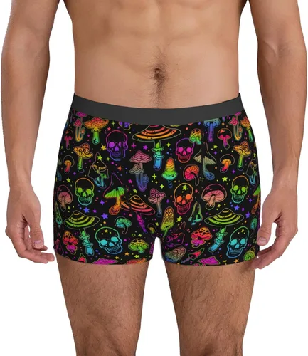 Vista 7 de Calzoncillos tipo bóxer para hombre, calzoncillos deportivos regulares para hombre