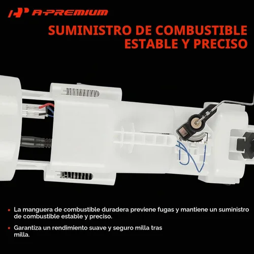Vista 8 de A-Premium Conjunto de módulo de bomba de combustible eléctrica con unidad de envío compatible con BMW Series X5 2000-2006, 3.0L 4.4L 4.6L, gas