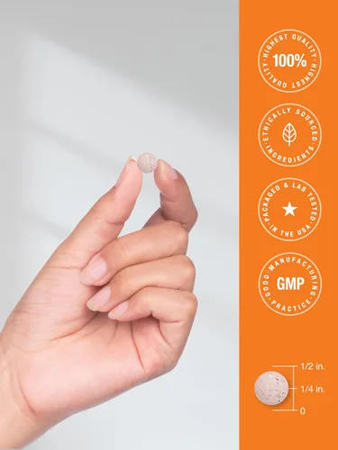 Vista 7 de Horbäach Vitamina B12 1000 mcg Sublingual 400 Comprimidos de Disolución Rápida Suplemento de Metilcobalamina para Mujeres y Hombres Sabor a