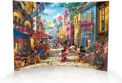 Vista 9 de Disney Brave - Thomas Kinkade Studios - Impresión fotográfica acrílica curvada de 10 x 7 pulgadas - Decoración independiente - Coleccionable