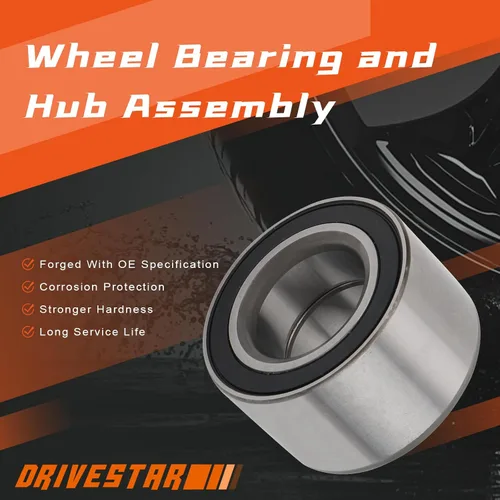 Vista 3 de [Par] DRIVESTAR B35 Rodamiento de rueda delantera izquierda o derecha compatible con Chevrolet Aveo/Aveo 5 2004-2011, Spark 2013-2015, Pontiac