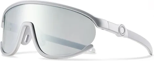 Vista 7 de NULOOQ Gafas de sol de béisbol para niños de 3 a 12 años, TR90 gafas de sol deportivas de marco flexible para niños y niñas, ciclismo y uso diario