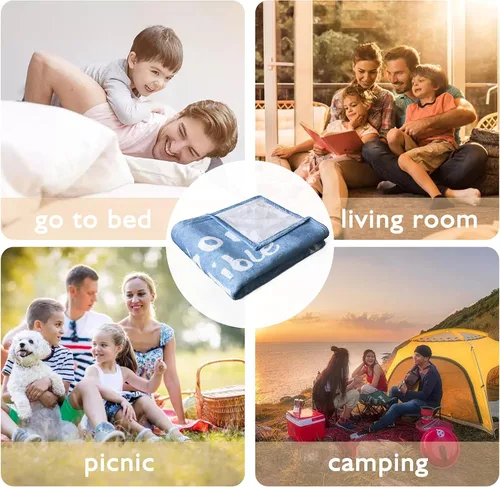 Vista 5 de ZHSHWAT Regalos inspiradores para mujeres, regalo de cumpleaños para el día de la madre, regalo para amigos, mantas inspiradoras You are Awesome