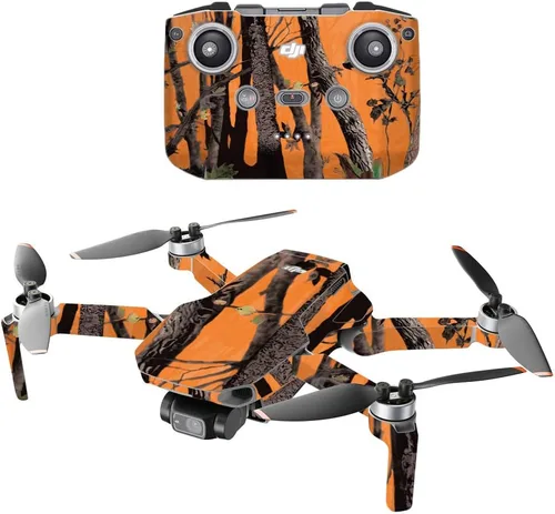 Vista 19 de MightySkins - Compatible con DJI Mini 2 Dron portátil - Artic Camo Funda protectora de vinilo duradera y única Fácil de aplicar, quitar