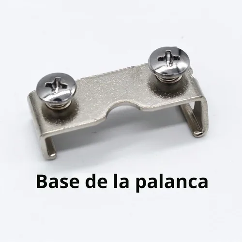 Vista 5 de Piezas de reparación profesional para cortapelos, palanca de ajuste, interruptor de alimentación, tensión de resorte, seguidor de leva, base