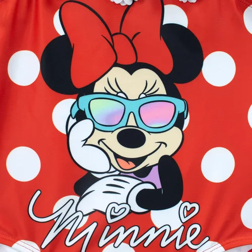 Vista 2 de Disney Traje de baño Minnie Mouse para niña, Rojo