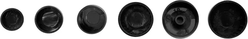 Vista 3 de TCT-MOTORPARTS Kit de cubierta de perno de motor negro 83PCS para Harley Softail Touring Twin Cam