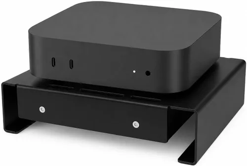 Vista 9 de Mini soporte de aluminio del refrigerador de la PC con el ventilador de Plateado