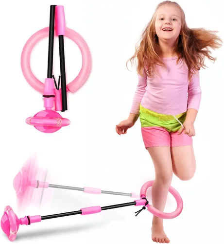 Vista 8 de Bola Saltarina, Bola de Rueda Flash Colorida Portátil y Plegable, Juguetes para Niñas y Niños, Juguetes Deportivos y de Ejercicio para Niños