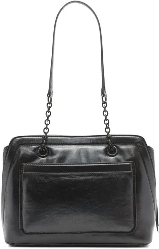 Vista 2 de Calvin Klein Hailey Micro Pebble - Bolso de cadena con triple compartimento