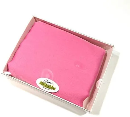 Vista 4 de Shanlin Bufandas largas de satén con estampado de seda y color sólido para mujer en caja de regalo