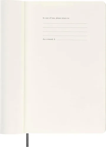Vista 4 de Moleskine Cuaderno inteligente, grande, a rayas, negro, tapa blanda (5 x 8.25) Large 5" x 8.25" Smart Notebook with 144 Ncoded ruled pages for the