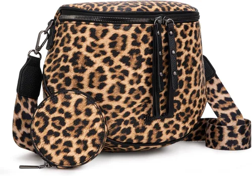 Vista 12 de Montana West Bolsos grandes cruzados para mujeres, bolso de cintura con bandolera ajustable