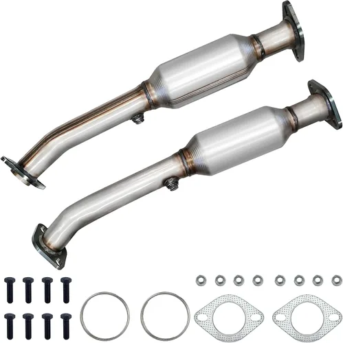 Vista 30 de JT Convertidor catalítico compatible con Nissan Frontier/Xterra 2002 2003 2004 3.3L V6 2 piezas (compatible con EPA)