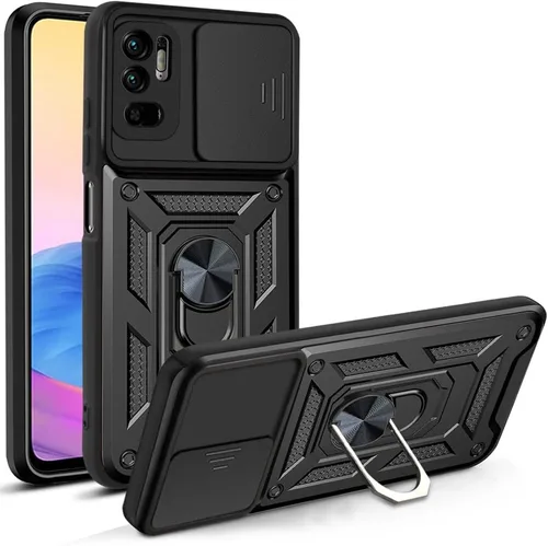 Vista 117 de Compatible con Tecno Camon 18P Bracket Shell, Slide Camera Lens Cover Case Azul