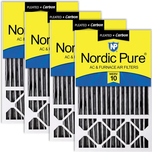 Vista 19 de Nordic Pure 16x25x5 (15_3/4 x 24_3/4 x 4_3/8) Honeywell/Lennox Filtro de aire de reemplazo MERV 8 1 unidad