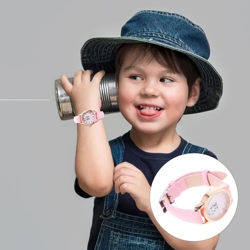 Vista 6 de TEHAUX Reloj de mujer, lindo reloj de pulsera con patrón de dibujos animados para mujer, Relojes de cuarzo